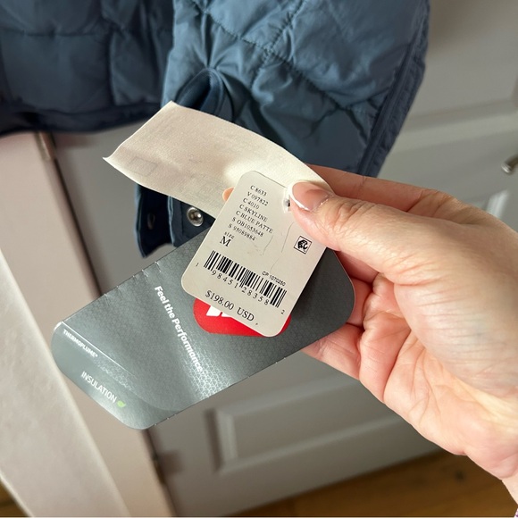 NWT Free People Pippa Packable Puffer Jacket Skyline Blue - Picture 4 of 6